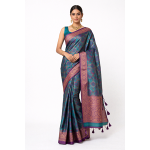 Tissue Fabric Silk Saree